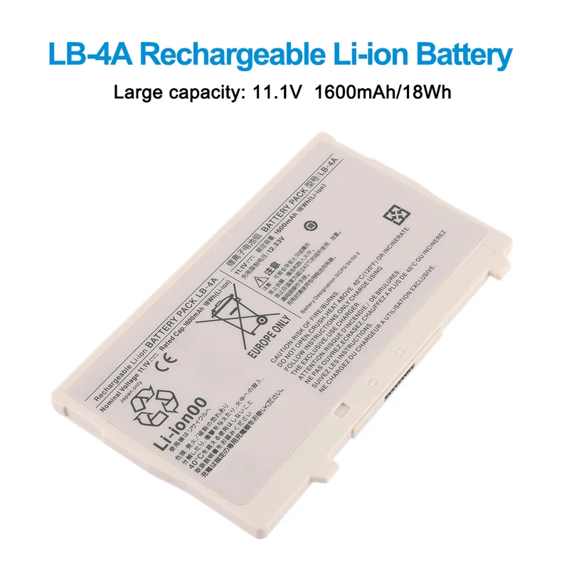 LB-4A Replacement Battery For Canon CXDI-710C Wireless Flat Panel Detectors WM5A11 AX-C4343W