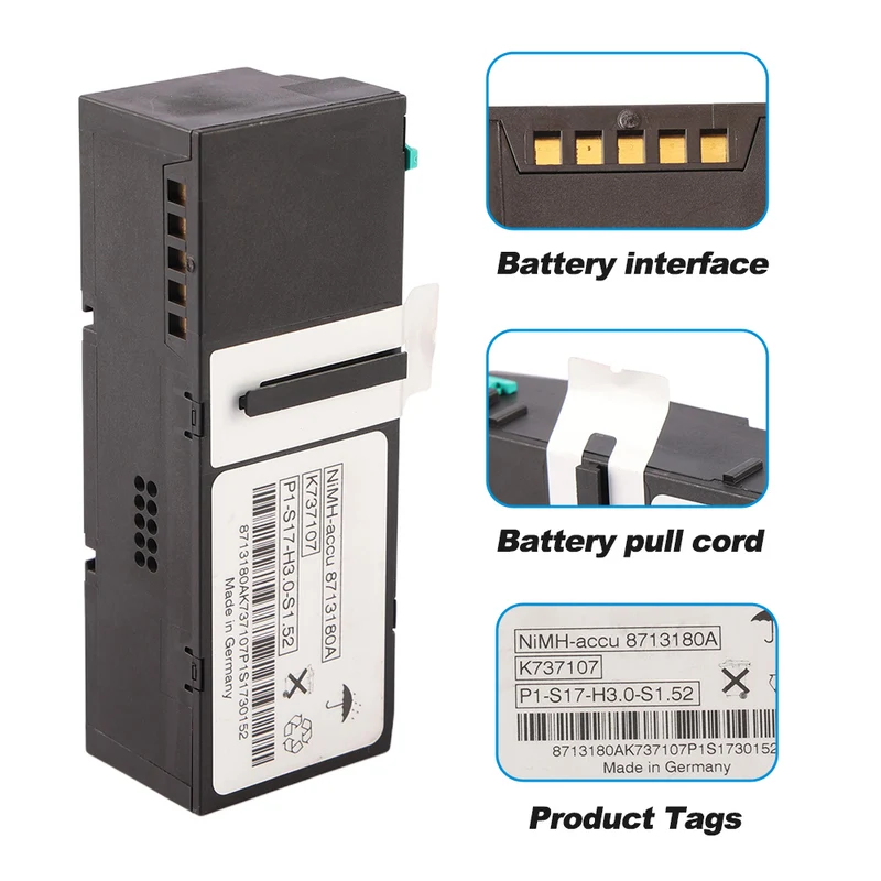 4.8V Battery For B Braun Infusomat Perfusor Space NiMH-accu 8713180A