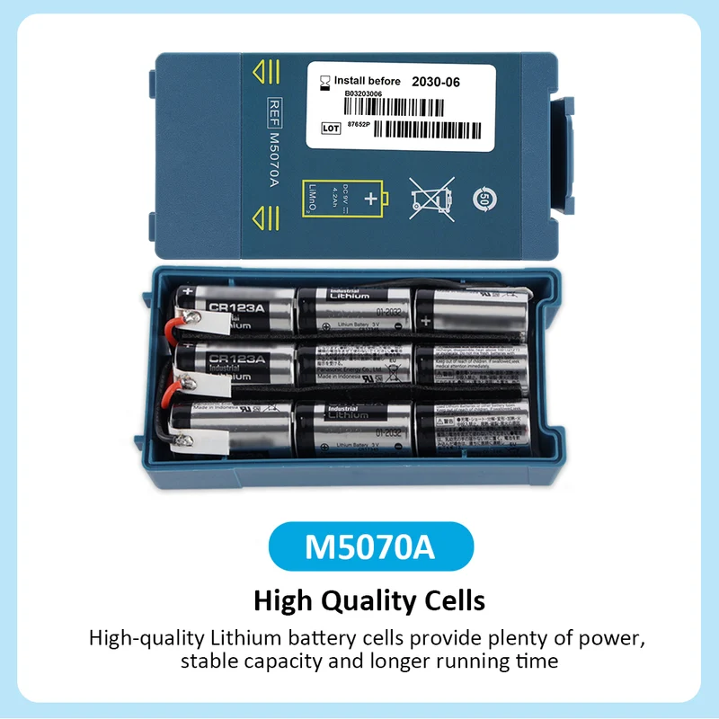 Replacement Battery For FRx Defibrillator M5070A 2030-06
