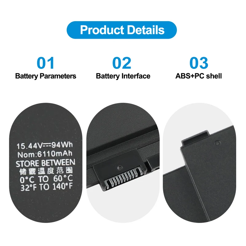 AL08XL Laptop Battery For HP ZBook Fury 15 17 G7 G8 Mobile Workstation Series