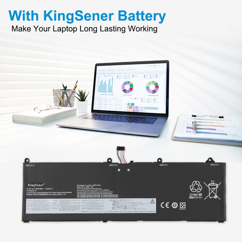 L19M4PC3 L19C4PC3 Laptop Battery For Lenovo Legion Y9000 R9000X 2021 S7-15IMH5