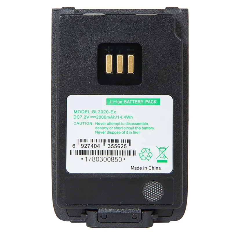 BL2020-Ex Replacement Battery For Hytera PD502i-UL913 PD562i-UL913 Radios