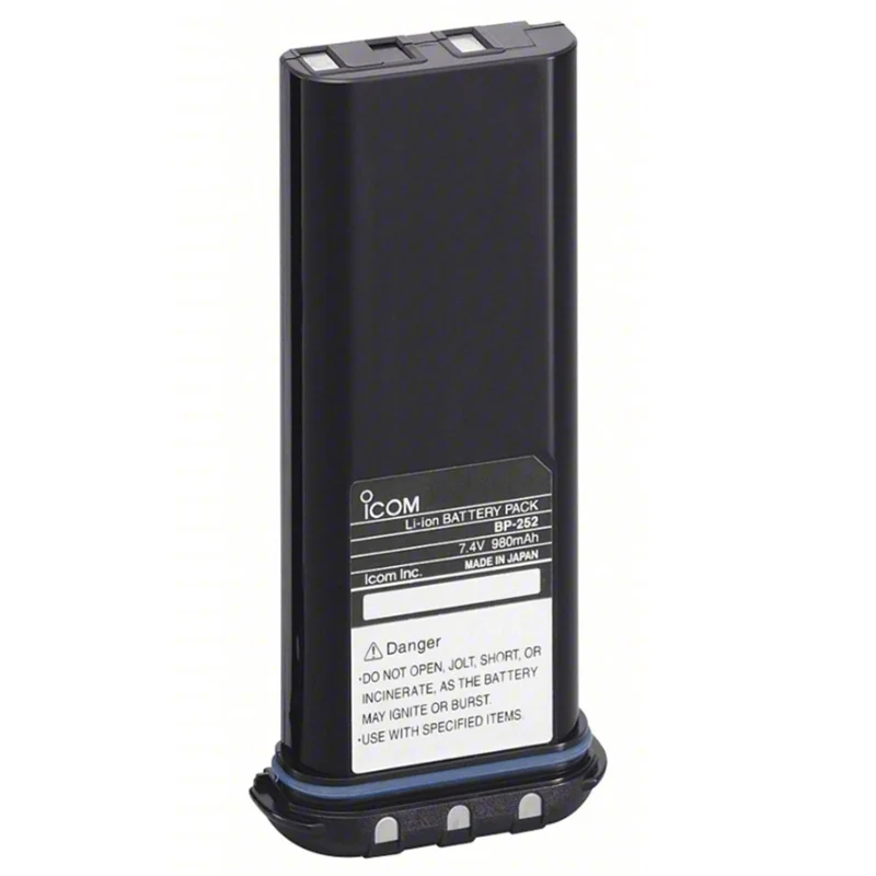 BP-252 Replacement Battery For Icom M36 M34 GM1600 Two-way Radios