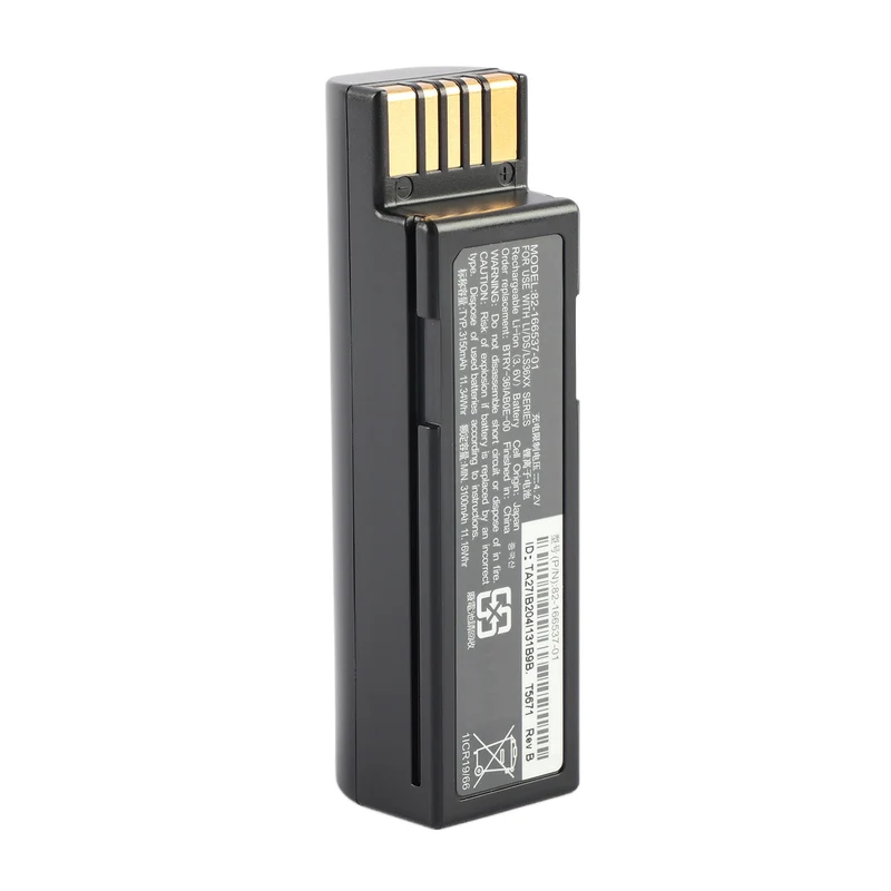 82-166537-01 Barcode Scanner Battery For ZEBRA DS3678 LI3678 LS3678 BTRY-36IAB0E-00 BTRY-RF20GA 3.6V 11.34Wh