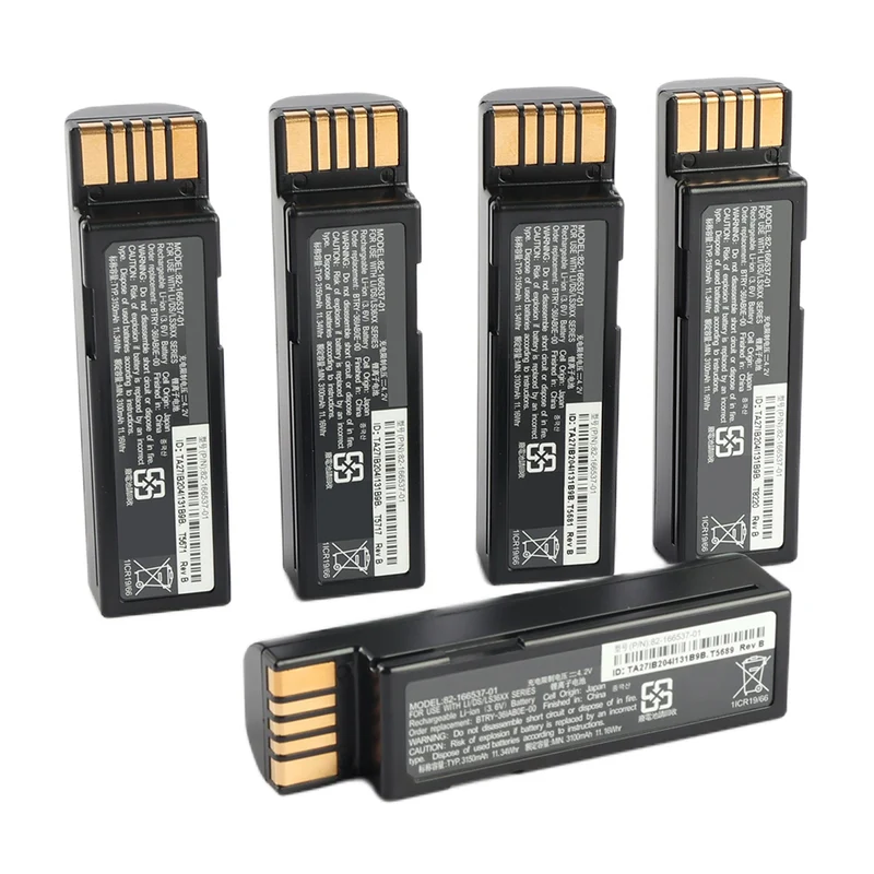 82-166537-01 Barcode Scanner Battery For ZEBRA DS3678 LI3678 LS3678 BTRY-36IAB0E-00 BTRY-RF20GA 3.6V 11.34Wh