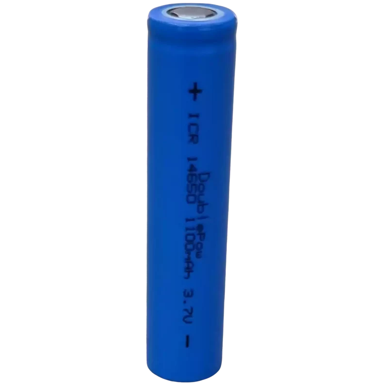 Batterie 14650 1100mAh Li-ion 3.7V Flat Top rechargeable
