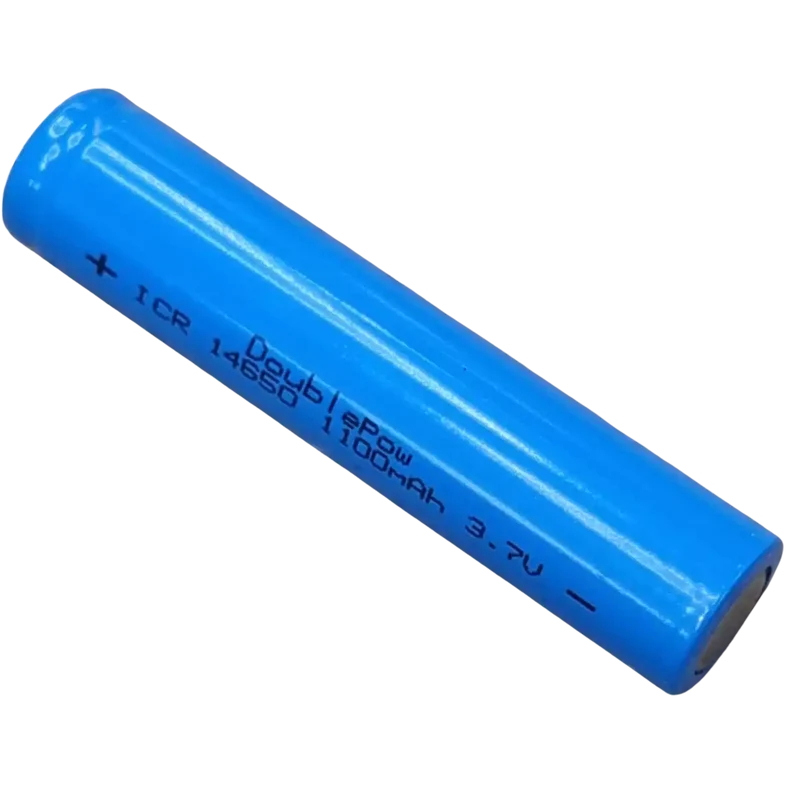 Batterie 14650 1100mAh Li-ion 3.7V Flat Top rechargeable