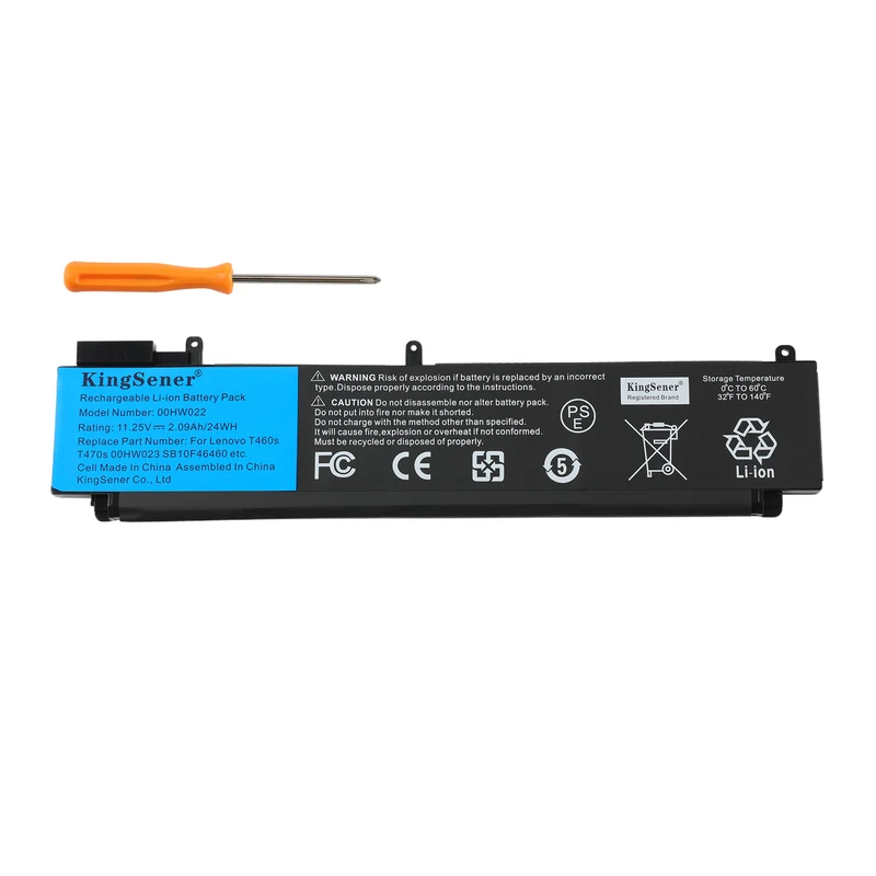 01AV406 01AV405 Battery for Lenovo ThinkPad T460s T470s — 24Wh Li-ion Short & Long