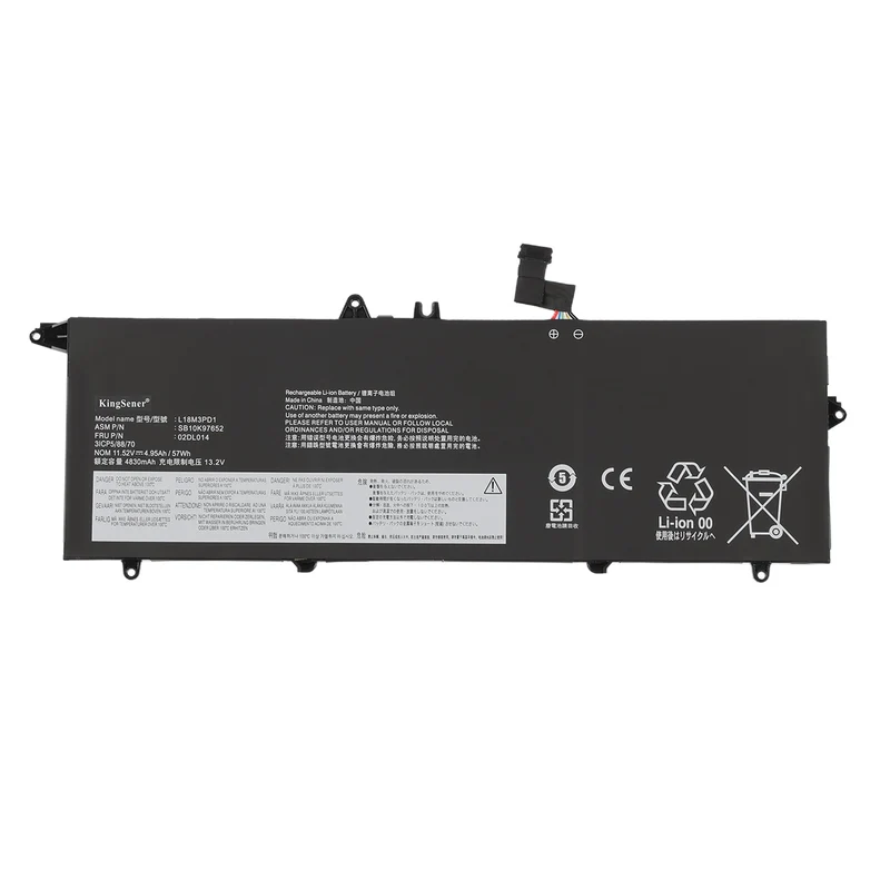 L18M3PD1 T490S Battery For Lenovo ThinkPad T14s Gen 1 Gen 2 11.46V 57Wh | US Stock