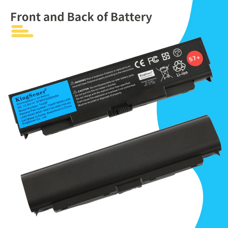 57WH T440P 6 Cells Laptop Battery For Lenovo ThinkPad 45N1160 45N1769 45N1779 45N1150 | US Stock