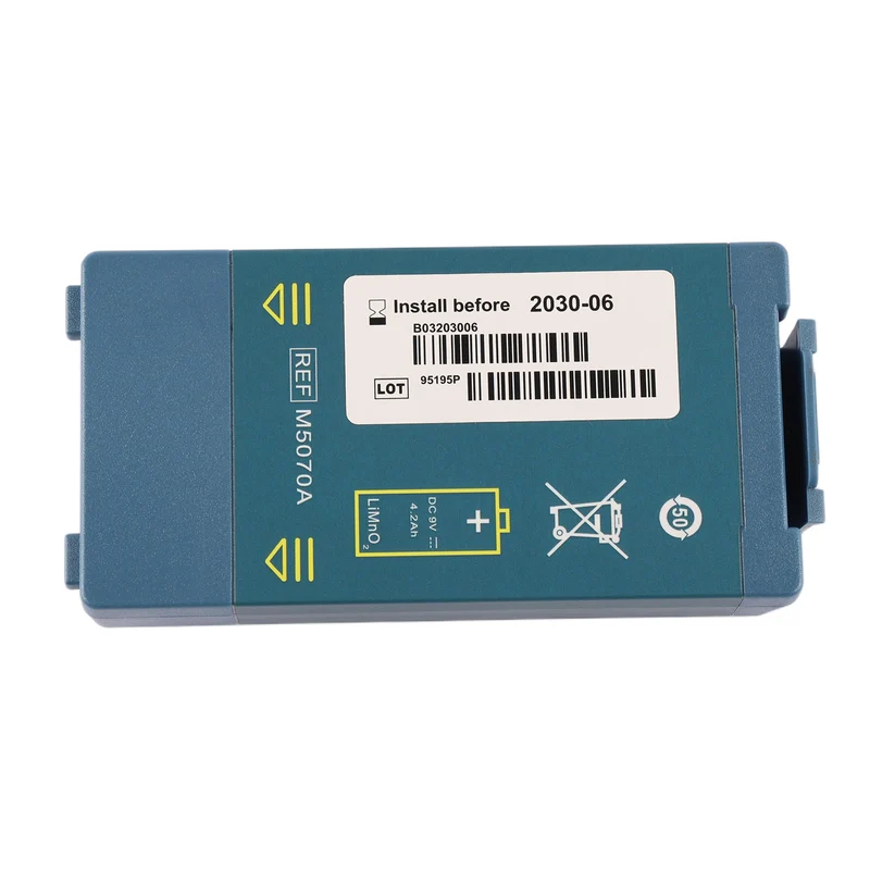 Li-MnO2 Battery Replacement KSE5070A For Battery Part No. M5070A Compatible with OnSite AED