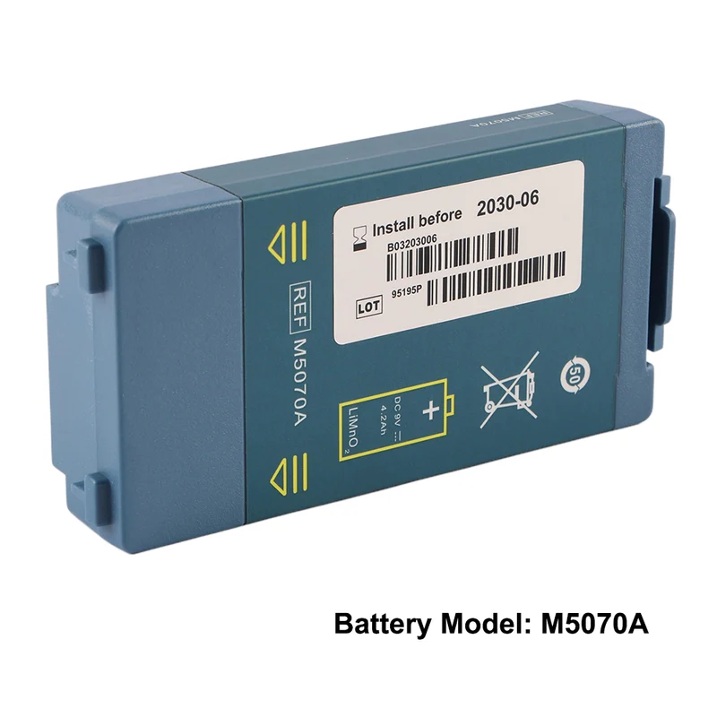 Li-MnO2 Battery Replacement KSE5070A For Battery Part No. M5070A Compatible with OnSite AED