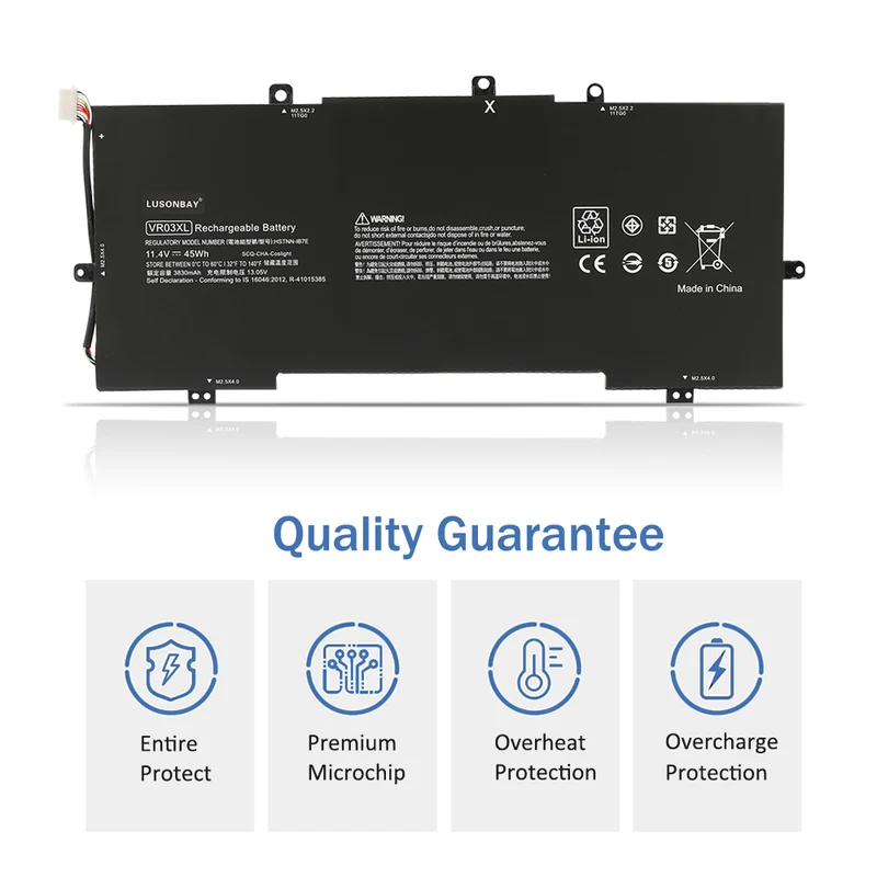 VR03XL 816497-1C1 HSTNN-IB7E Battery For HP Envy 13" Pavilion 13-D 13-D025TU LUSONBAY UK Stock