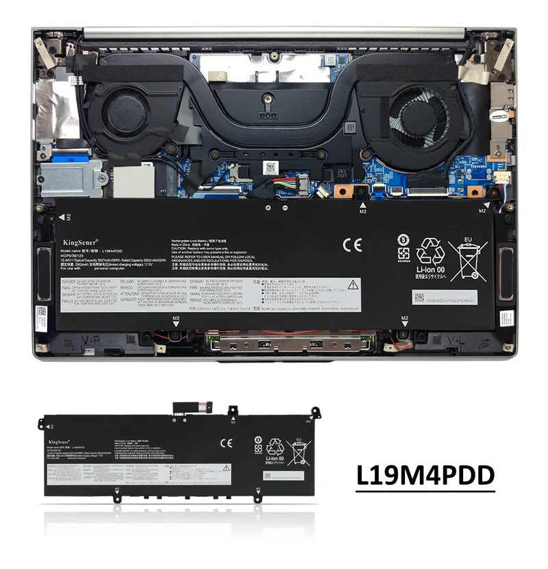 L19M4PDD L19C4PDD Laptop Battery For Lenovo ThinkBook 13S G3 ACN or 13s Gen 2 Series