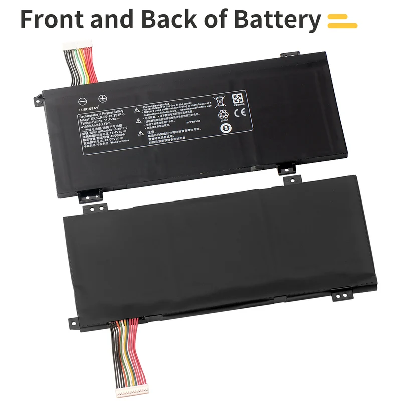 GK5CN-00-13-3S1P-0 Laptop battery For MECHREVO X8Ti Z2 For MACHENIKE T90 Plus T90-T3p F117-B F117-B6 LUSONBAY UK SHIP
