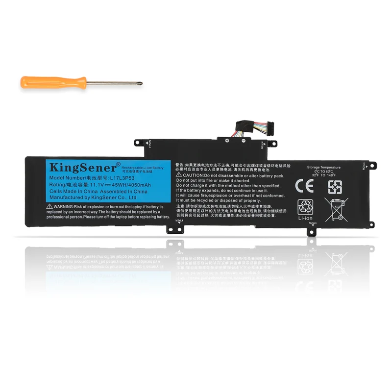 L17L3P53 L17C3P53 L17M3P55 Battery For Lenovo ThinkPad S2 Yoga L380 L390 01AV481