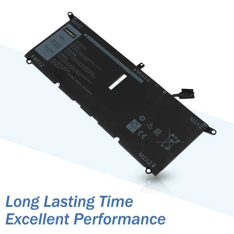 DXGH8 Replacement Battery for Dell XPS 13 9380 / 9370 LUSONBAY UK Stock