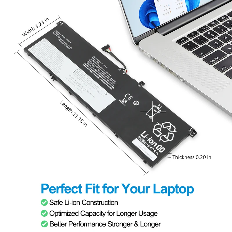 L22C4PF4 Laptop Battery Replacement For Lenovo IdeaPad Yoga Pro 7 14IRH8 14APH8