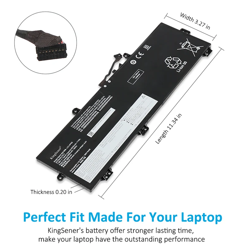 L21M4PG5 Laptop Battery For Lenovo IP 5 Chrome 16IAU7 Series L21L4PG5