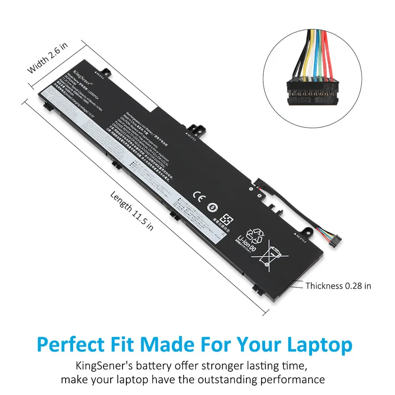 L22X3PG4 L22D3PG5 Laptop Battery 47Wh For Lenovo ThinkPad E14 Gen 5/6 E16 Gen 1 /2 Series