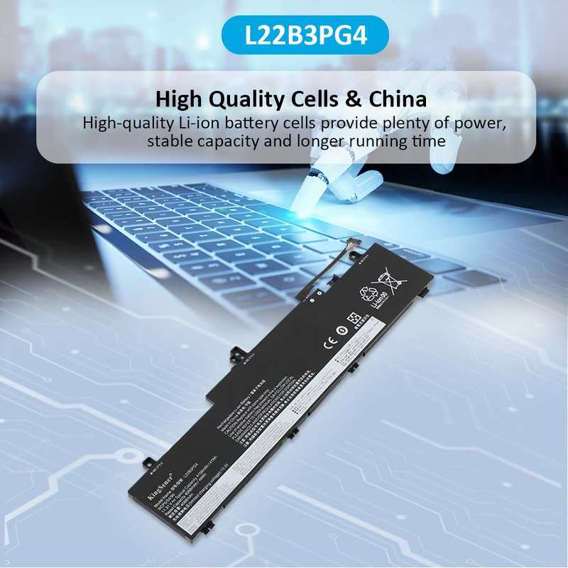 L22X3PG4 L22D3PG5 Laptop Battery 47Wh For Lenovo ThinkPad E14 Gen 5/6 E16 Gen 1 /2 Series