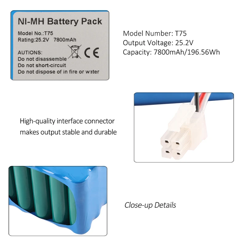 Taema KY633301-ST070183A Replacement Ventilator Battery
