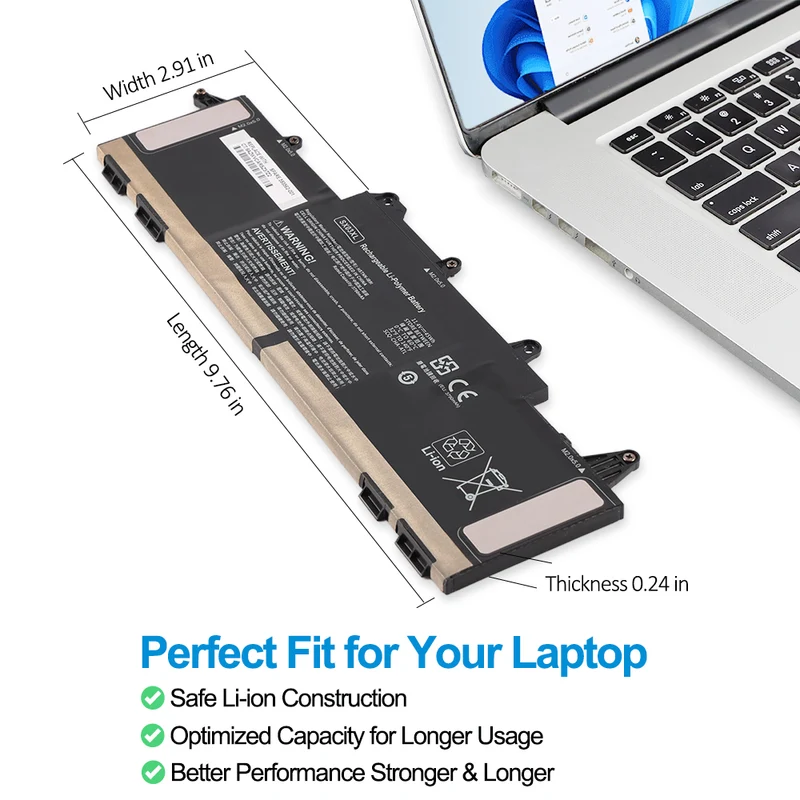 SX03XL SXO3XL Laptop Battery For HP ProBook x360 435 G7 435 G8 1F3G9EA 1F3G6EA