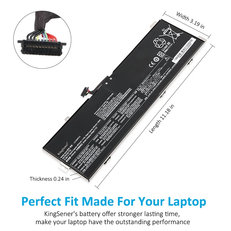 L21M4PC4 SB11F36374 Laptop Battery For IdeaPad Gaming 3 16ARH7 16IAH7