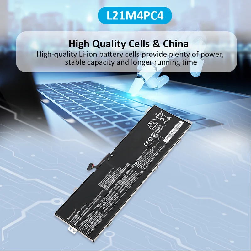 L21M4PC4 SB11F36374 Laptop Battery For IdeaPad Gaming 3 16ARH7 16IAH7