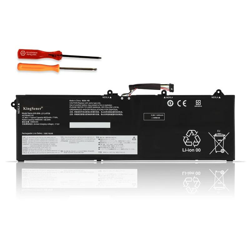 L21L4PD8 Laptop Battery For Lenovo ThinkBook 16 G4+ Series L21M4PD8 L21C3PD7 L21M3PD7 5B11F09737 SB11F09739 5B11F09740