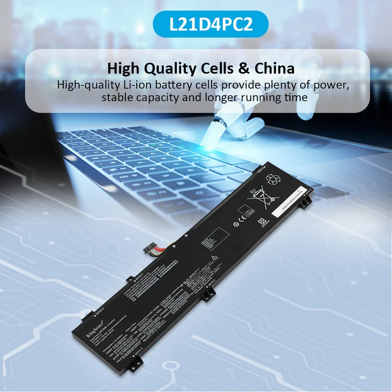 L21C4PC3 L21M4PC5 Laptop Battery Compatible with Lenovo Y9000K R9000K ARHA7 2022
