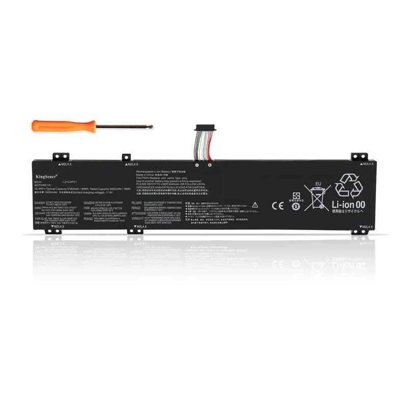 L21M4PC0 Laptop Battery 60Wh For Lenovo Gaming 3 15ARH7 Legion Y9000P IAH7H