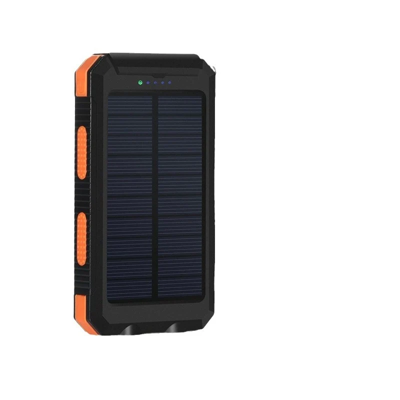 20000-10000mAh strong waterproof solar power bank 20000mah compass mobile phone solar power bank