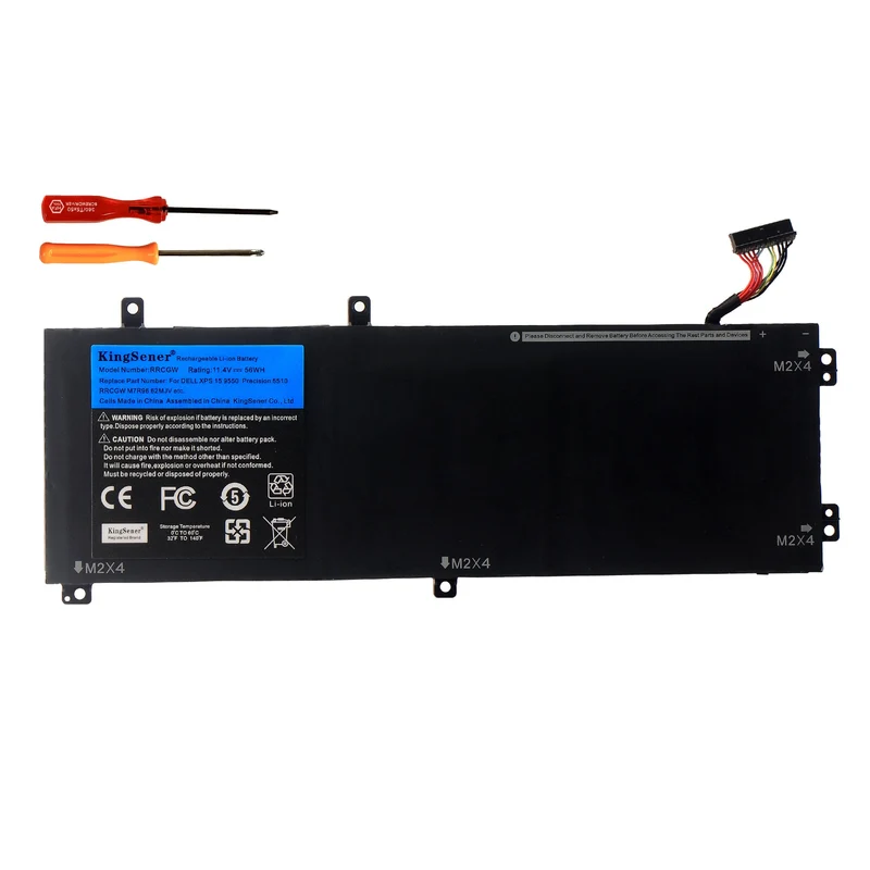 Dell XPS 15 9550 Precision 5510 Battery RRCGW M7R96 56Wh