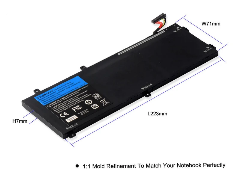 Dell XPS 15 9550 Precision 5510 Battery RRCGW M7R96 56Wh