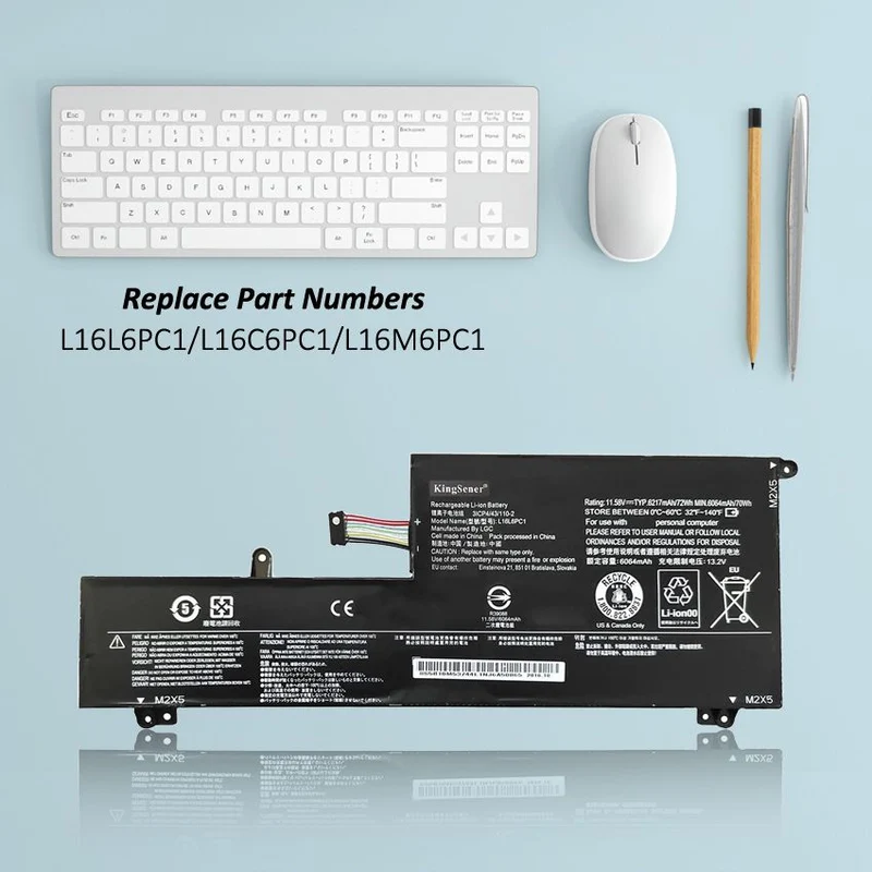 L16M6PC1 L16C6PC1 L16L6PC1 Laptop Battery For Lenovo Yoga 720 720-15 720-15Ikb Series 5B10M53743 5B10M53744 5B10M53745
