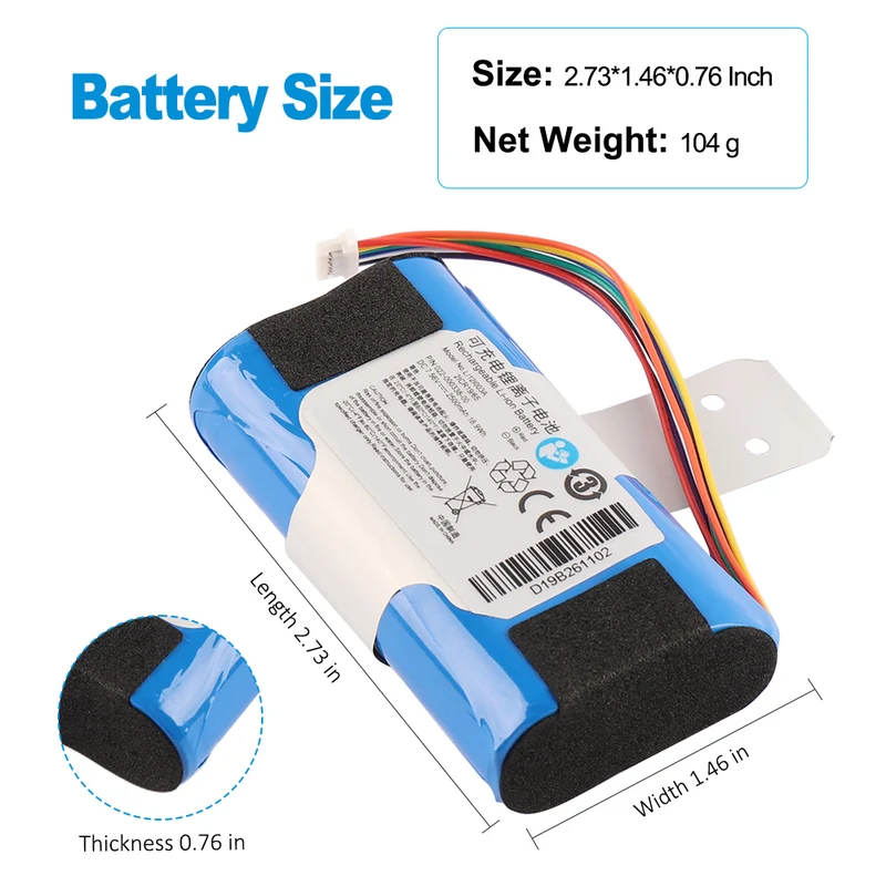 Battery For Mindray 022.000338-00 115-049427-00 LI12I003A BeneVision N1 7.56V