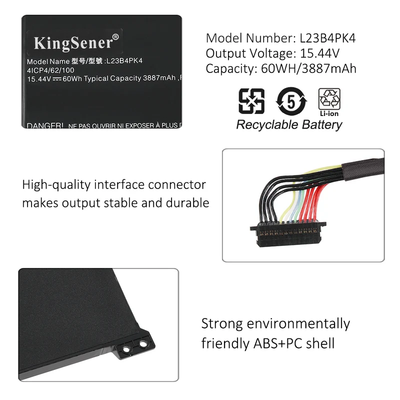 L23B4PK4 Laptop Battery For Lenovo LOQ 15IRX9 15AHP9 15IAX9I