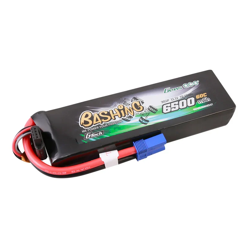 Gens Ace Accu lipo G-Tech 11.1v 6500mAh 60C EC5 GEA653S60E5GT