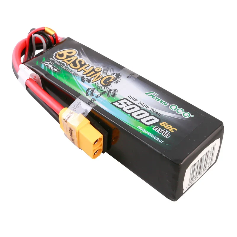 Gens Ace Accu lipo G-Tech 14.8v 5000mAh 60C XT90 GEA504S60X9GT