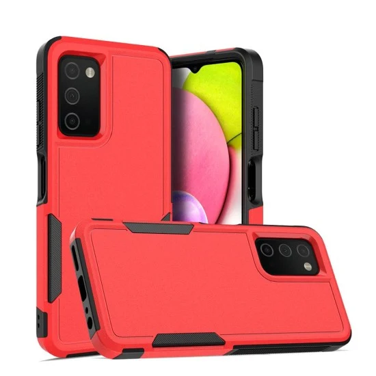 Traveler Hybrid Case For Moto G Stylus 5G 2024 (red)