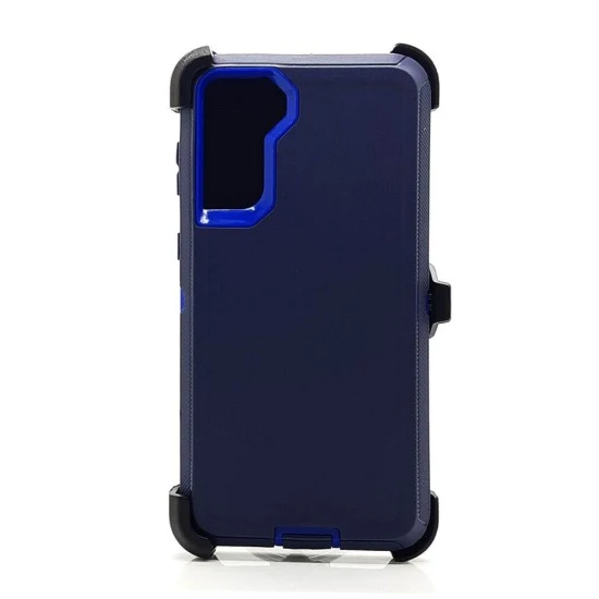 Defender Case w/ Clip For Samsung S24 Plus (blue)