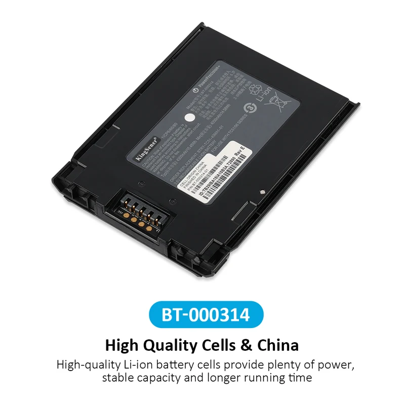 BT-000314 Replacement Battery For Zebra TC51 TC510 TC56 Barcode Scanner