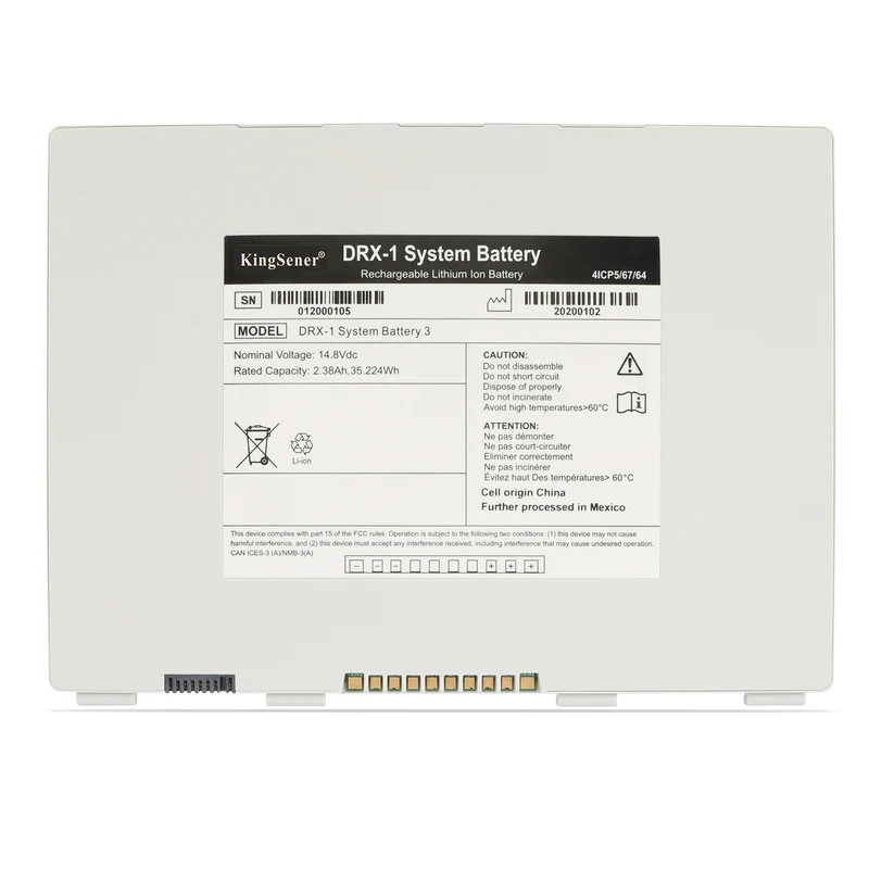 Carestream DRX-1 System Flat Panel Digital Imager Battery 14.8V 35.224Wh