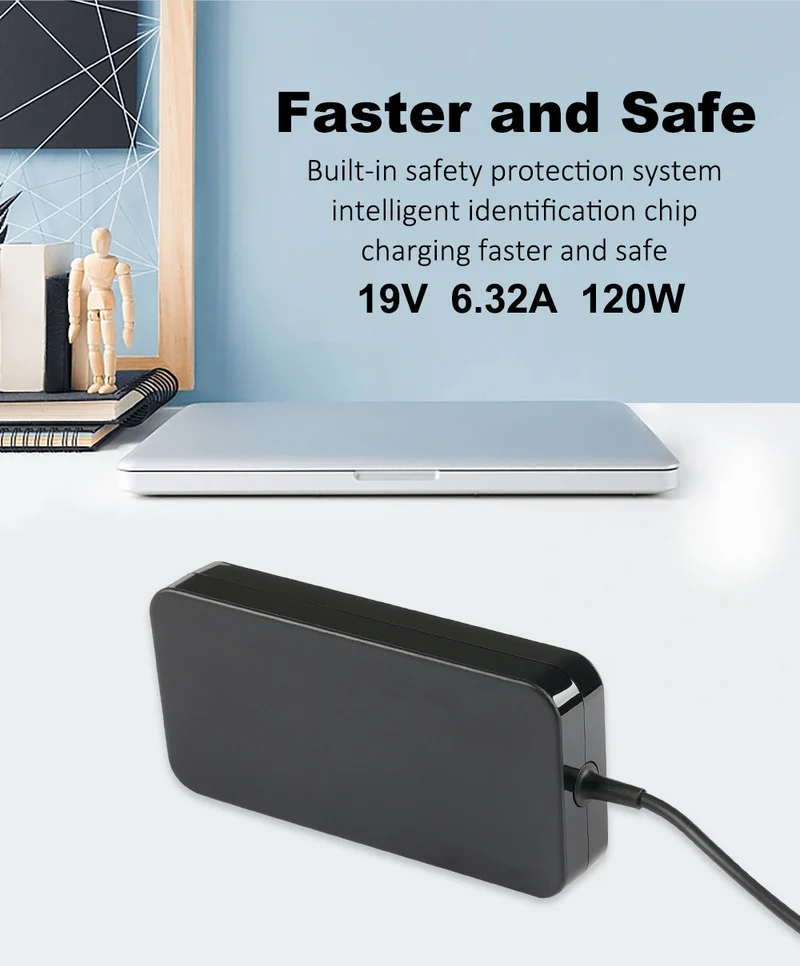19V 6.32A 120W Laptop Charger For Asus ROG G750JM G751JM G750JS G75 G75VW G75VX GL502VT G750JW