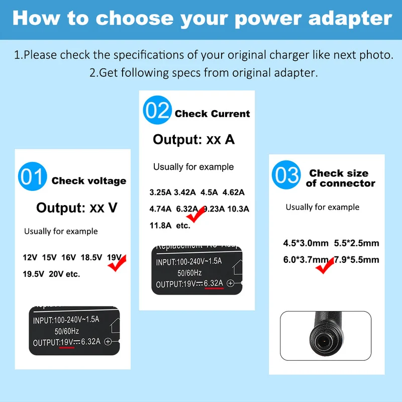 19V 6.32A 120W Laptop Charger For Asus ROG G750JM G751JM G750JS G75 G75VW G75VX GL502VT G750JW