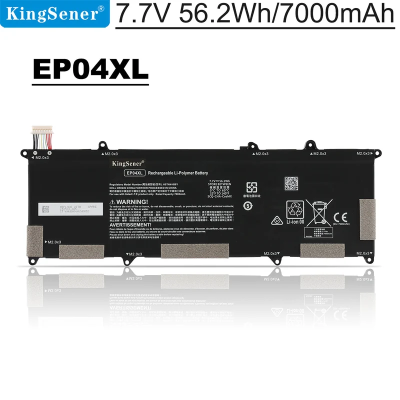 Laptop Battery For HP Elite Dragonfly G1 2019 Series/G2 2020 Series 7.7V 56.2Wh