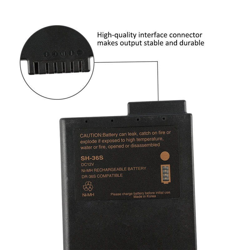 Replacement Battery For HP M2 M3 M3046A M4 M3000A M3015A M3016A 12V 4000mAh