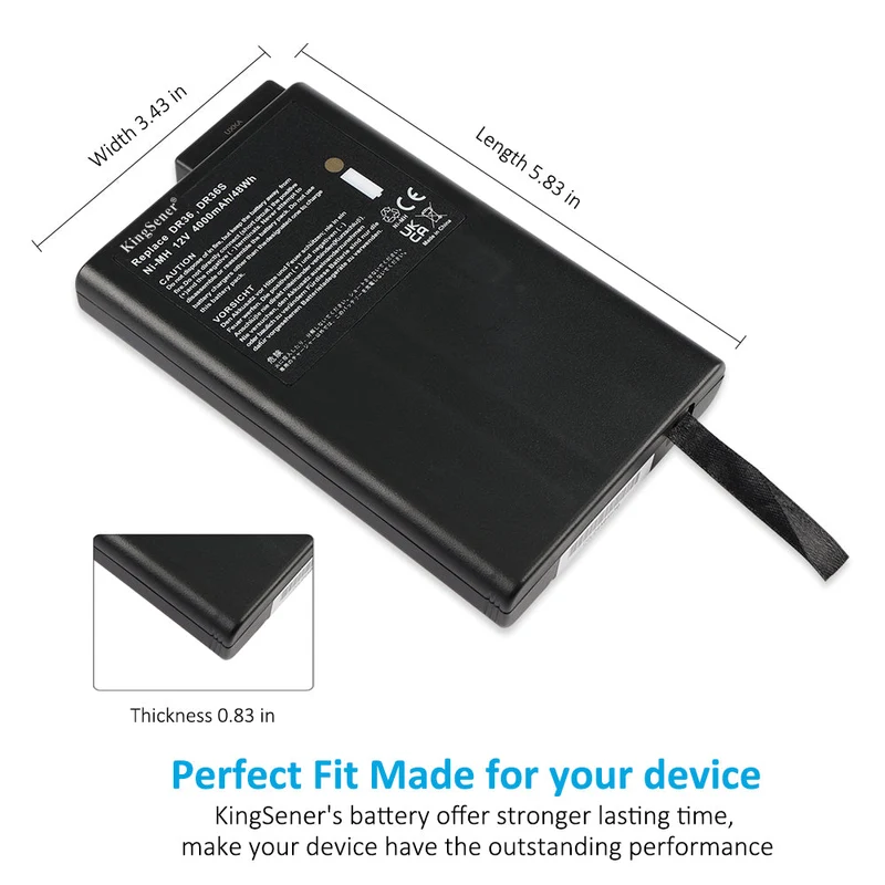 Dr36 Dr36S Replacement Battery For Chem USA ChemBook 5400 5580 6800