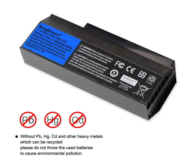 A42-G73 Battery FOR Asus G53 G53JH G53JW G53SW G53SX G73 G73JH G73JW